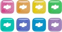 DJI CP.RN.00000560.01, DJI Mic Mini 2S Multi-Color Magnetic Front Cover Set