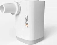 Technaxx TX-299, Technaxx Mini-Akku-Luftpumpe mit LED-Lampe (TX-299) Weiss