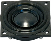 Visaton 2826, Visaton Breitbandlautsprecher K 23SQ, 8 Ohm (2826) Schwarz