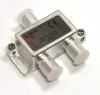 Triax 349822, Triax SCS2 F-Verteiler 5-2400 MHz DC (Kabel) (349822) Grau