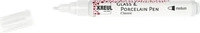 Kreul 16460, Kreul Glass & Porcelain Pen Classic medium (16460) Weiss