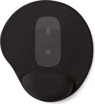 Nedis MPADFG100BK, Nedis Mouse Pad 215 mm Schwarz Schwarz (MPADFG100BK)