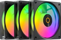 Ocypus Gamma-F12-BK3AM00E-GL, Ocypus Gamma F12 Elite ARGB (schwarz, 3er Pack,...