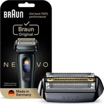 Braun 921756, Braun NEVO Original Ersatzscherkopf (1x) (921756) Schwarz