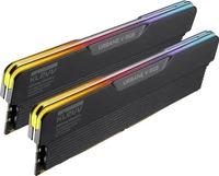 Klevv KD5AGUA80-60A300V, Klevv 32GB (16GBx2) URBANE V RGB 6000MHz CL30 DDR5 Kit Black