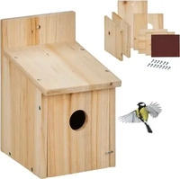 Relaxdays Nistkasten (4052025487812) Braun