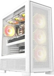 Darkflash Tech AIRNOVA WHT +3F, Darkflash Tech DarkFlash computer case AIRNOVA White