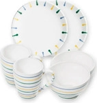 Gmundner Keramik Buntgeflammt, H&uuml;ttenfr&uuml;hst&uuml;ck f&uuml;r 2Cup (34991553)