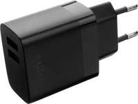 Fixed FIXC17N-2U-BK, Fixed | Dual USB Travel Charger | FIXC17N-2U-BK (17 W, 2 Ports)