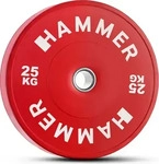Hammer Fitness 17901, Hammer Fitness Bumper Plate Competition (1 x 25 kg)...