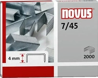 Novus 60-HK7/452000, Novus Heftklammern 7/45 (2000x) (60-HK7/452000) Silber