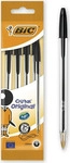 Bic 516335, Bic 4er-Pack Cristal Medium Black Stifte (4x) (516335)