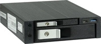 Intertech 88887366, Intertech INTER-TECH HDD-Wechselrahmen ST-7227U fuer 1x 6,35cm