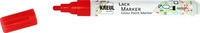 Kreul 47012, Kreul Lackmarker "Gloss Paint Marker", medium, rot (1x) (47012)