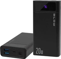 Blow 81-147#, Blow POWER BANK 20000MAH QC+PD 20W + LIGHTNING CZARNY PB20E...