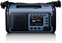 Lenco PDR-255BU, Lenco PDR-255BU Notfunkger&auml;t, blau (DAB+, FM, Bluetooth)
