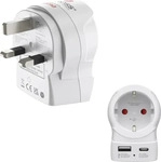 Hama 223478, Hama Reiseadapter (223478) Weiss