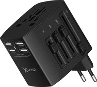 Xlayer 219632, Xlayer Reisestecker (219632) Schwarz
