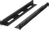 Lanberg AK-1902-B, Lanberg Set of mounting rails black AK-1902-B (AK-1902-B) Schwarz