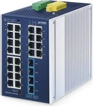 Planet IGS-4215-24T4X, Planet Industrial L2+ 24-Port Managed Switch IGS-4215-24T4X