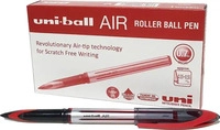 Uni-ball 190520000, Uni-ball Roller air UBA188L, Strichbreite 0,35-0,55 mm, rot (12x)