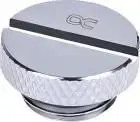 Alphacool 17197, Alphacool HF Verschlussschraube G1/4 - Chrome (17197) Silber