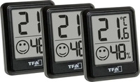 TFA Dostmann 30.011828, TFA Dostmann TFA Digitales Thermo-Hygrometer 3er Set