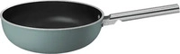 Smeg WOF3002EGM, Smeg Wok (Aluminium, Edelstahl, 30 x 9.50 cm) (WOF3002EGM)