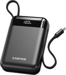 Canyon CNS-CPB204B, Canyon OnPower 204 20000 mah z kablem USB-C i Lightning...