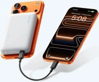 Cuktech Powerbank WPB100N 20 W 10000 mAh magnetyczny z podstawką - biały...