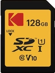 Kodak EKMSD128GXC10K, Kodak SD 128GB UHS-I U1 V10 Premium (128 GB, SDXC, U1, UHS-I)