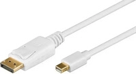 Goobay 52859, Goobay Mini DisplayPort - DisplayPort (2 m) (52859) Weiss