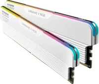 Klevv KD5AGUA80-60A300M, Klevv 32GB (16GBx2) URBANE V RGB 6000MHz CL30 DDR5 Kit White