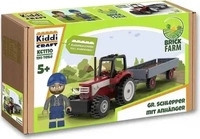 Kiddicraft KC1110, Kiddicraft Grosser Schlepper mit Anh&auml;nger (KC1110)