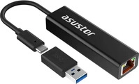Asustor 92G01-N02U0002, Asustor AS-U2.5G2 - Netzwerkadapter - USB-C 3.2 Gen 1 (USB-C)