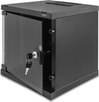 Delock 43422, Delock 10" Netzwerkschrank 6 HE mit Glast&uuml;r zur Stand- oder (6 HE, 10