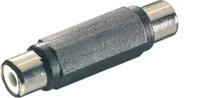 Vivanco VVAADAPRCAFF, Vivanco RCA-Audioadapter mit zwei Buchsen - Schwarz
