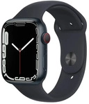 Apple MKN53FD/A, Apple Watch Series 7 (45 mm, Aluminium, Blau) (MKN53FD/A) Midnight