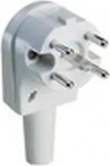 ABL 2407110, ABL Winkelstecker (2407110) Weiss