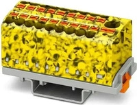 Phoenix Contact 3273130, Phoenix Contact PTFIX6/18X2,5NS35FE (3273130) Schwarz/Gelb
