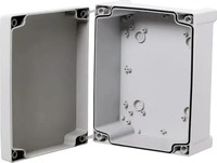 Fibox TA191209, Fibox Geh&auml;use ABS grauer Deckel 187x122x90mm (Geh&auml;use) (TA191209)