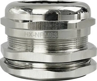 Tru TC-10302860, Tru Components Kabelverschraubung Metall M63 (TC-10302860) Silber