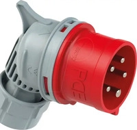 PCE 8015-6-PCE-, PCE 8015-6 Winkelstecker 16A 5p 6h IP44 Twist (8015-6-PCE-)