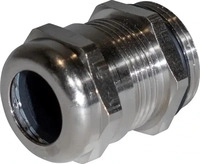 Plica 934283332, Plica Kabelverschraubung M 32 Messingvernickelt KV M32 MS
