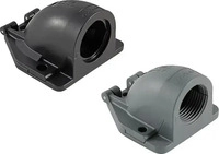 Icotek 31390.900, Icotek Flanschwinkel CONFIX FWS (31390.900) Grau