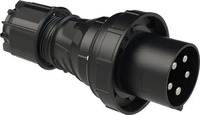PCE 045-6xs-PCE-, PCE 045-6xs Stecker 125A 5p 6h IP67 Power Twist schwarz