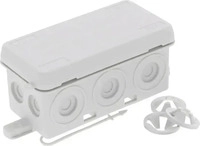 Wiska 10110195, Wiska Feuchtraumdose, 1.5mm&sup2; (10110195) Grau
