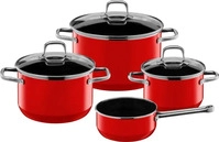 Silit 3201113571, Silit Silargan Elegance Topf-Set 4-teilig Red (3201113571) Rot
