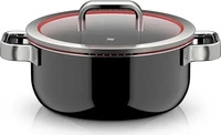 WMF 3201114080, WMF Fusiontec Function Pro, Bratentopf mit Deckel, 24 cm, Black