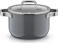 WMF 3201114118, WMF Fusiontec Mineral Pro, Kochtopf mit Deckel, 20 cm, Platinum
